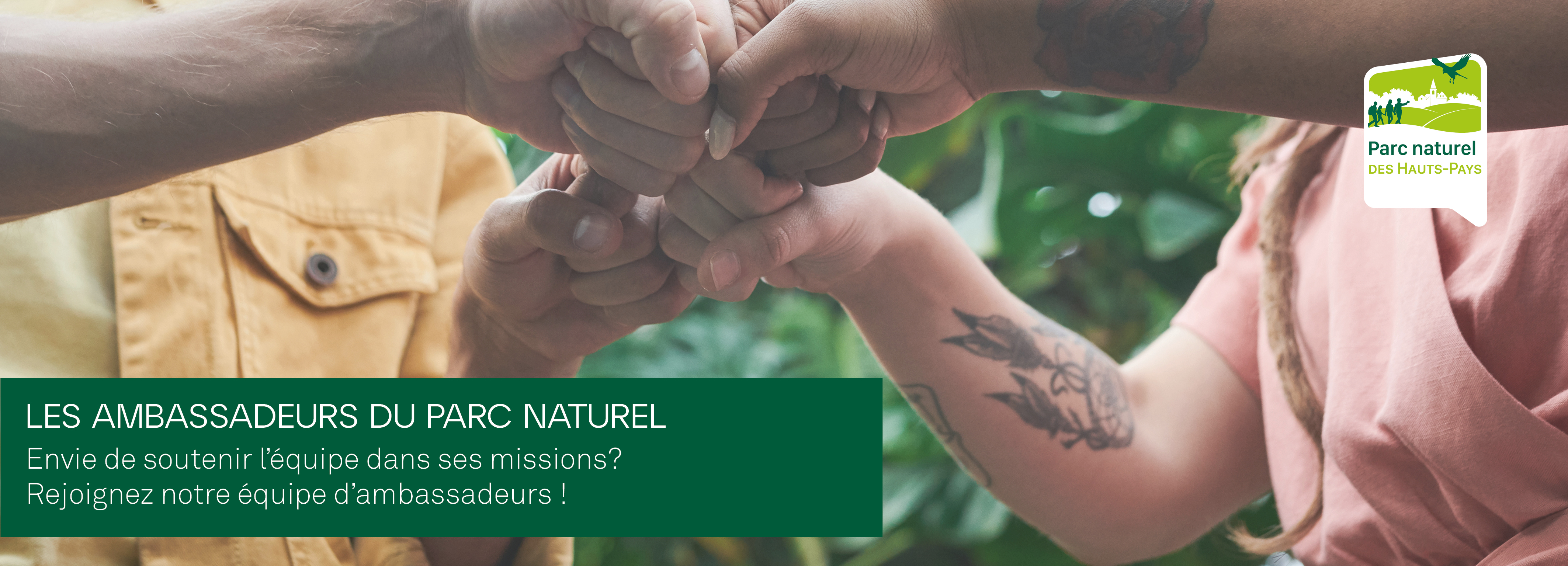 Bannière Les ambassadeurs du PNHP